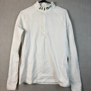 Under Armour Cold Gear Women’s L 1/4 Zip Fitted Ski Zip Base Layer Deer Valley